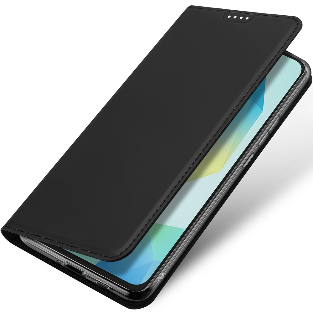 Etui z klapką Dux Ducis Skin Pro do Galaxy A17 5G, czarne
